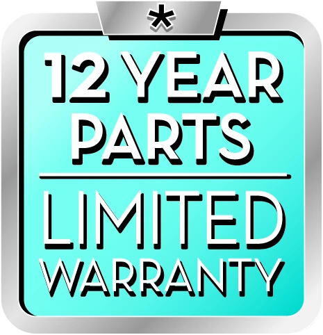 Daikin 12-year parts limited warranty
